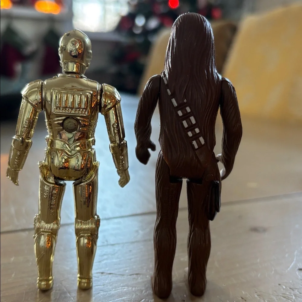 Vintage Star Wars Chewbacca and C-3PO